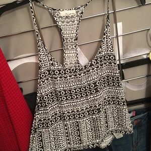 Black And white tank from garage